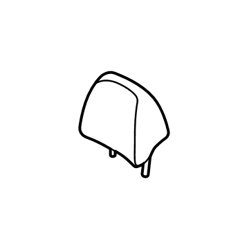 Kia 89700DW020D52 HEADREST ASSY-REAR S