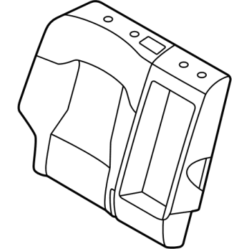 Kia 89450DW010 PAD ASSY-REAR SEAT B