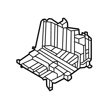 Kia 97137R5000 Case-Heater & EVAPOR