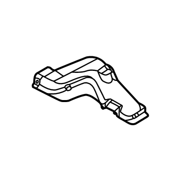 Kia 97282R0000 Duct-Shower,RH
