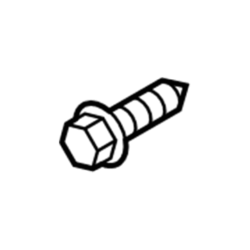 Kia 1249305127B Tapping Screw-FLANGE Head