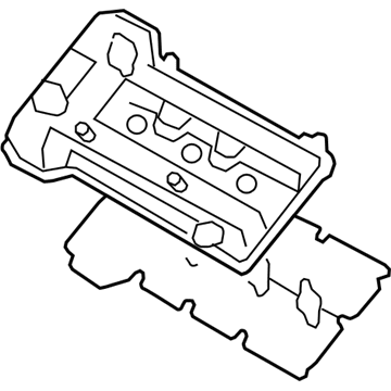 Kia 224203C750 Cover Assembly-Rocker RH