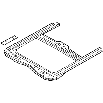 Kia 81610AT000 FRAME ASSY-SUNROOF