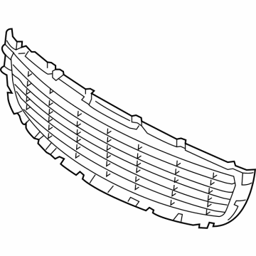 Kia 86352A9NF0 Radiator Grille Mesh