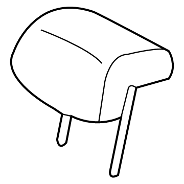 Kia 89700R5200MTH HEADREST Assembly-Rear S