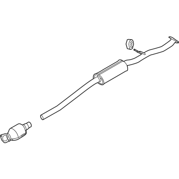 2025 Kia Sportage Muffler - 28600CW380
