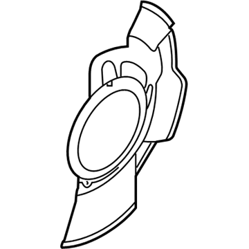 517560Z000DS Kia Front Splash Shield Illustration 1 of 1