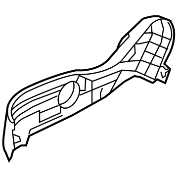 Kia 88021AT000CCV SHIELD COVER ASSY-FR