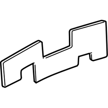 846381F100 Kia Pad-Console Floor Illustration 1 of 1