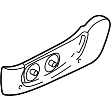 Kia 0K56A88280CY Side Cover-Inner,LH