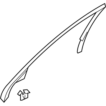 Kia 829203F000 Cover Assembly-Front Door Frame