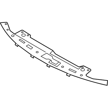 Kia 863562T000 GARNISH Assembly-Radiator Grille