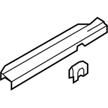 Kia 858814C200VA Trim Assembly-Front Door Step