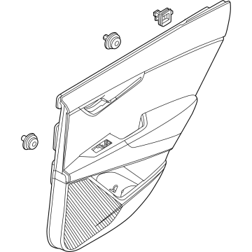 Kia 83308AT020DFS PANEL ASSY-REAR DOOR