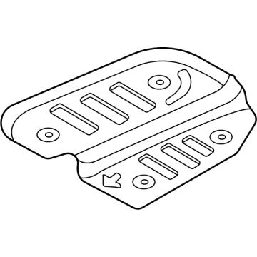 Kia 31220P2000 Protector-Fuel Tank