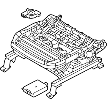 Kia 88500R0770OFB TRACK ASSY-LH