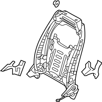 Kia 88310R0720OFB Frame Assembly-Fr Seat B