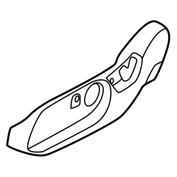 Kia 88011R0000OFB Shield Cover-Fr Seat