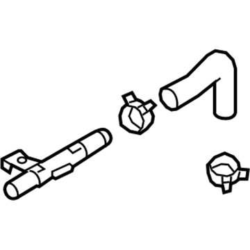 Kia 25443G2600 Pipe Assembly-Water