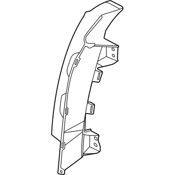 Kia 92411Q5500 COVER-RR COMB LAMP,L 92411Q5500 Kia COVER-RR COMB LAMP,L Illustration 1 of 1