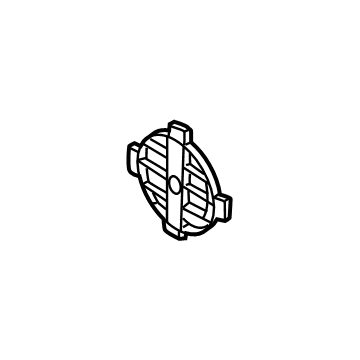 924B2Q5500 Kia BRACKET-MOISTURE ABS Illustration 1 of 1