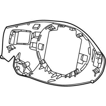 Kia 56120CV000DFS COVER ASSY-STEERING