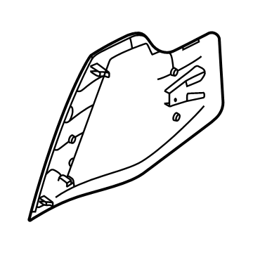 Kia 84614AT000CCV COVER-CONSOLE SIDE L