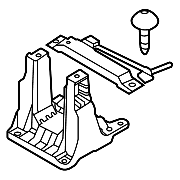 Kia 84635AO000 BRACKET ASSY-FLOOR C