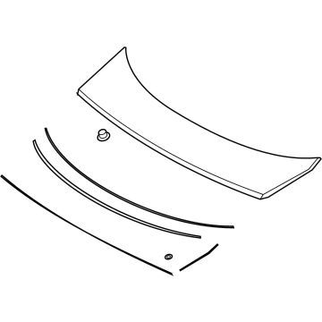 Kia 87210J5000 Spoiler-Rear