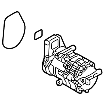 Kia 97729P0000 BODY KIT-COMPRESSOR