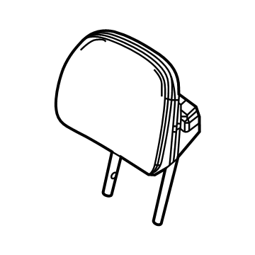 Kia 89700CV010CWZ HEADREST ASSY-REAR S