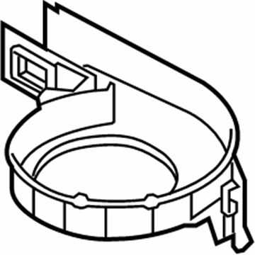 Kia 971123S001 Case-Blower Lower