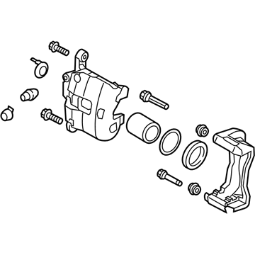 Kia Sportage Brake Caliper - 58180D3A10