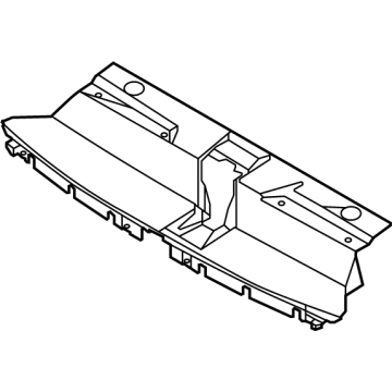 Kia 86391CV000 COVER-RADIATOR GRILL