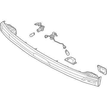 Kia 92409R0210 Lamp Assembly-Center GAR