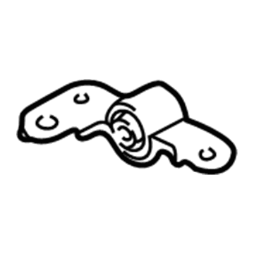 Kia 0K2A134460 Bush-Rubber