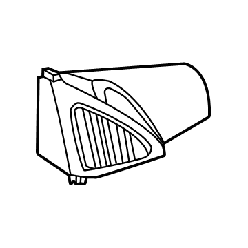 Kia 87660CV000 COVER ASSY-FR DR QDR
