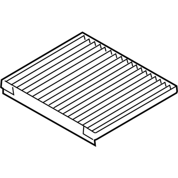 3TC79AC000 Kia Premium Cabin Air Filter Illustration 1 of 1