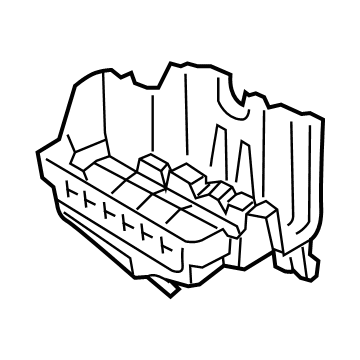 Kia 97137CV000 CASE-HEATER & EVAPOR