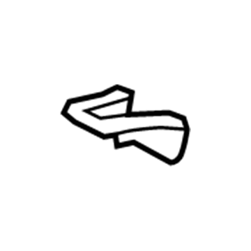 Kia 893641D000S8 Garnish-Rear Seat Back