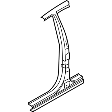 Kia 711013E1B0 Panel Assembly-Center Pillar Outer