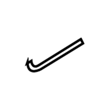 Kia 0K34A688YY Hook Assembly-Luggage