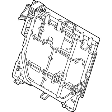Kia 89410AO100CCV FRAME ASSY-RR SEAT B