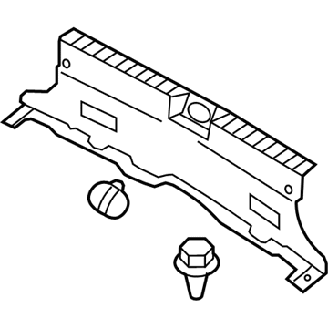 Kia 857702T000VA Trim-Transverse Rear