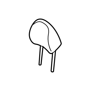 Kia 88700B2100KF6 Headrest Assembly-Front Seat