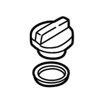 Genuine KIA OEM Oil Filler Cap - Direct Replacement Part