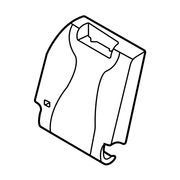 Kia 89A45R0060 Pad Assembly-3RD Seat Ba