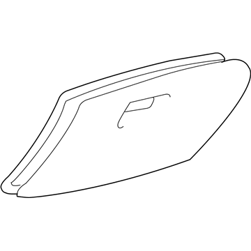 Kia 8451238000GJ Cover Assembly-Glove Box