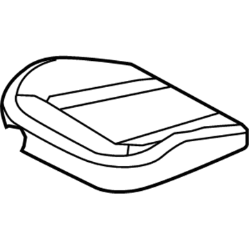 Kia 881602T180AWA Front Seat Cushion Driver Covering