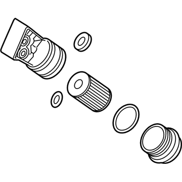 Kia 263003C701 Complete Assembly-Oil Filter